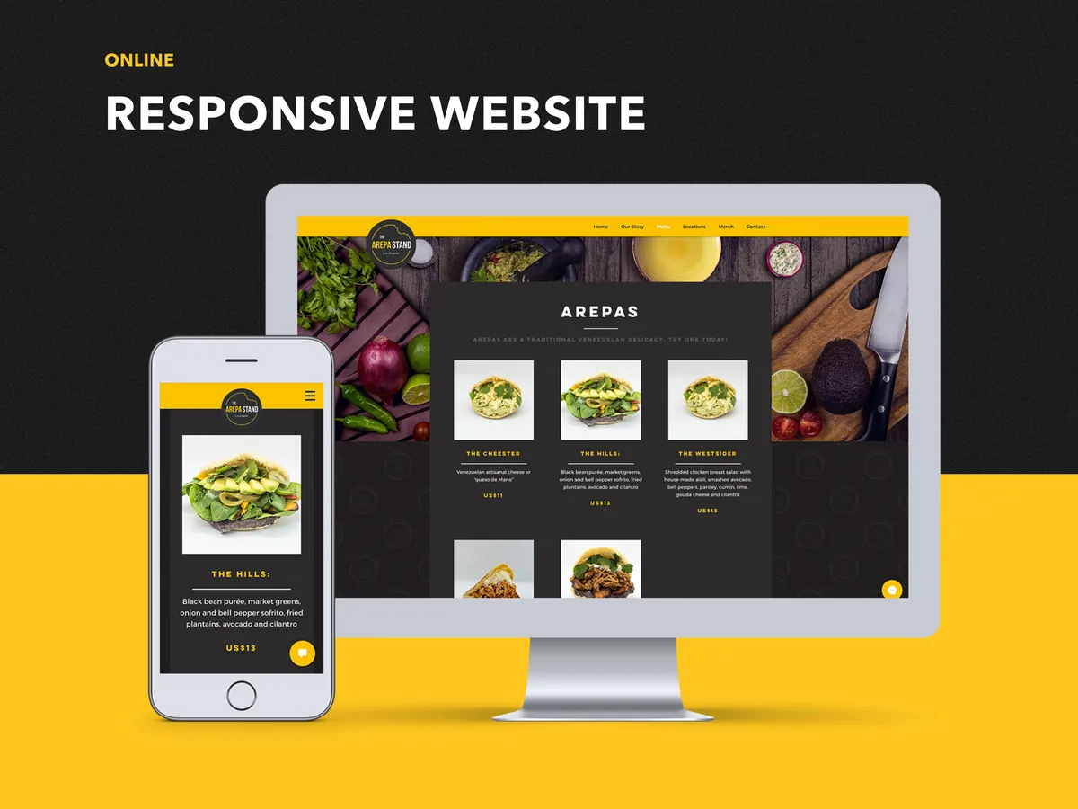 Responsive website